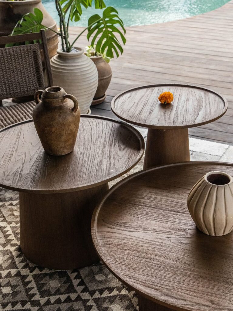Natural textures, warm woods and handcrafted pieces shape the atmosphere of Amara.Every element (1)